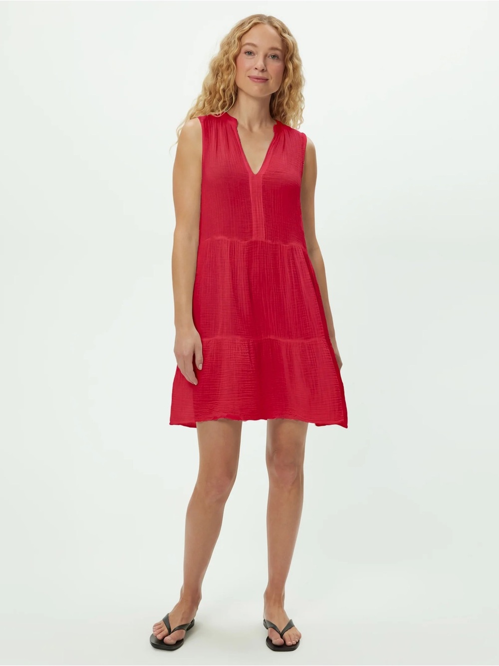 Michael Stars Daisy Gauze Dress